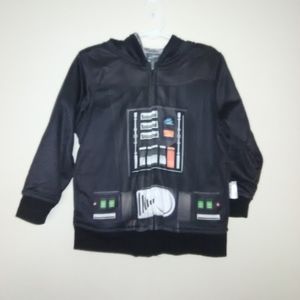 Star wars toddler boys reversible jacket 4T
